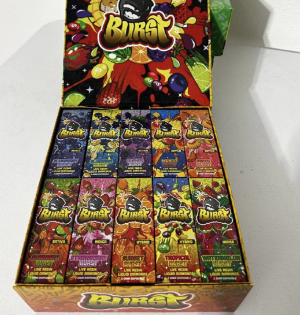 Burst 2g disposable (100 pack variety box)