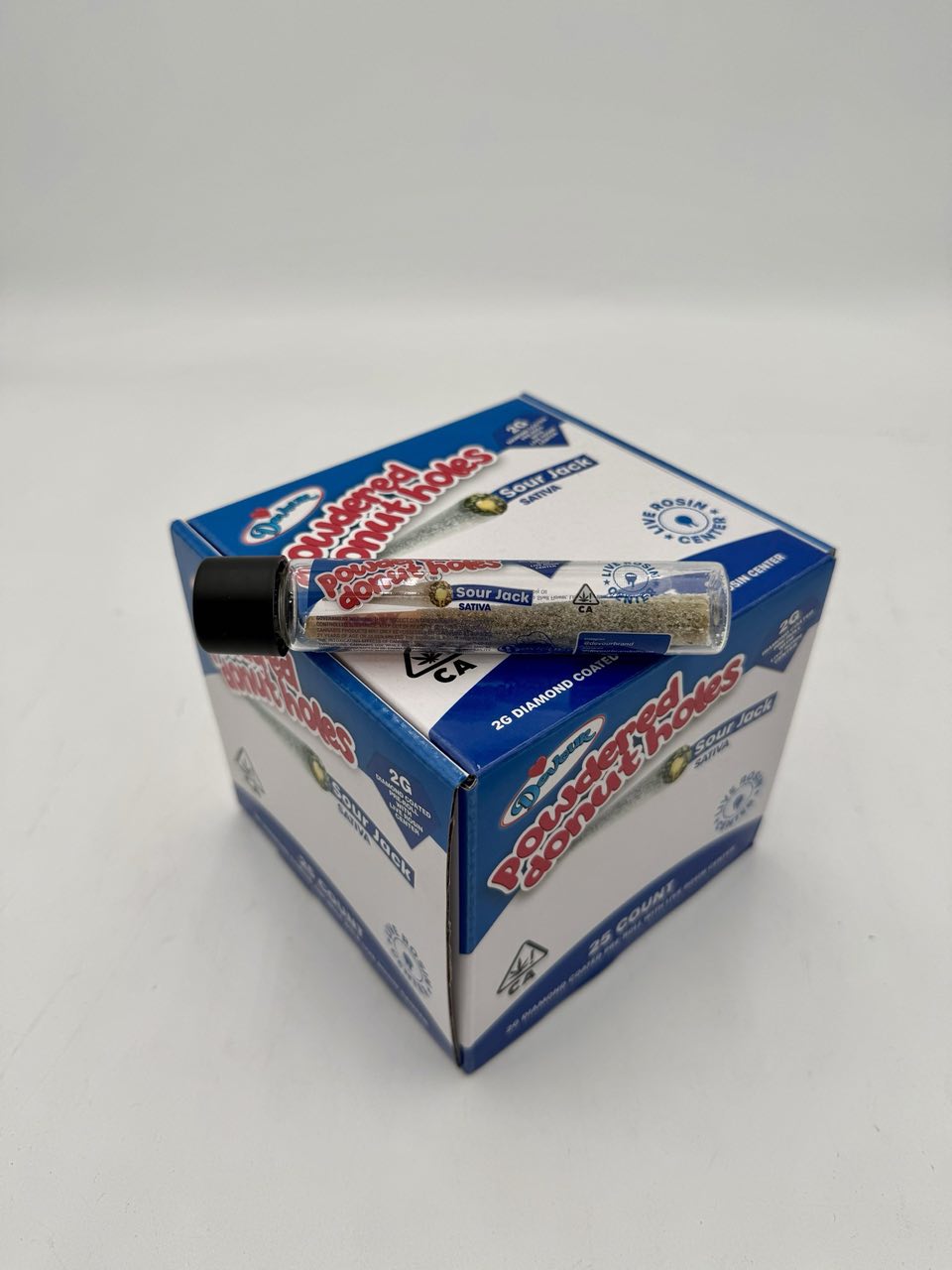 image-3040 DEVOUR POWDERED DONUT HOLES PREROLLS