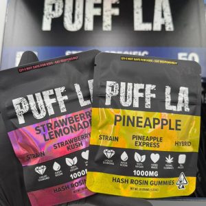 PUFF LA HASH ROSIN GUMMIES