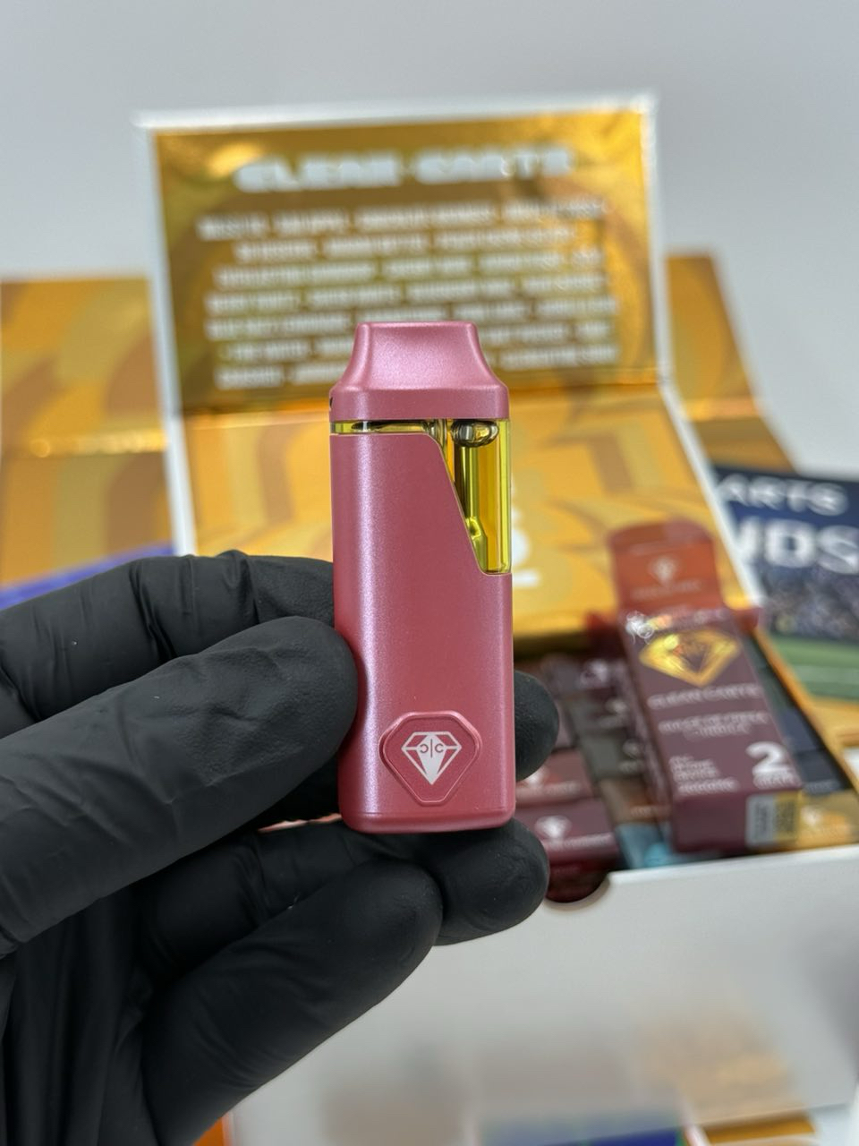 JPEG-image-4A8E-83A0-2A-1 CLEAN CARTS SUMMER GOLD EDITION 2G DISPOSABLE – LIQUID DIAMONDS + LIVE RESIN