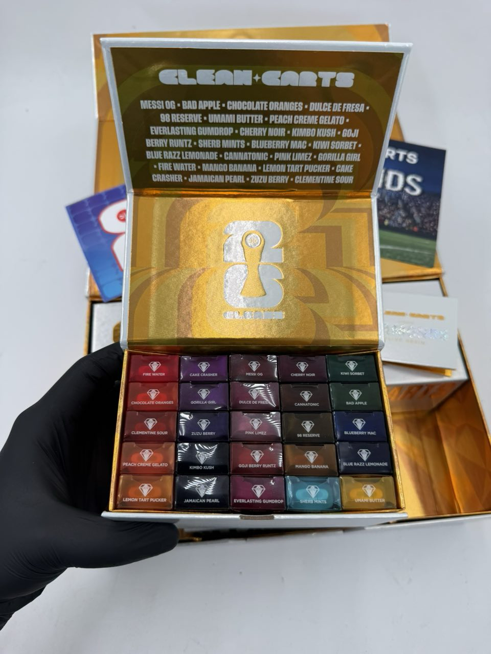JPEG-image-4A8E-83A0-2A-4 CLEAN CARTS SUMMER GOLD EDITION 2G DISPOSABLE – LIQUID DIAMONDS + LIVE RESIN