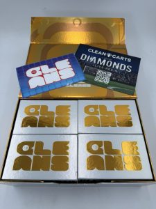 CLEAN CARTS SUMMER GOLD EDITION 2G DISPOSABLE – LIQUID DIAMONDS + LIVE RESIN