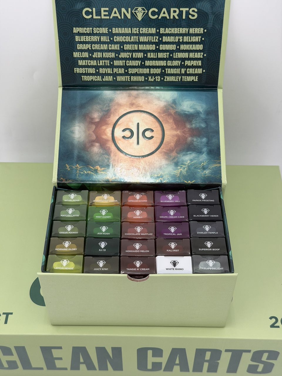 image-3594 CLEAN CARTS SPRING GREEN EDITION 2G DISPOSABLE