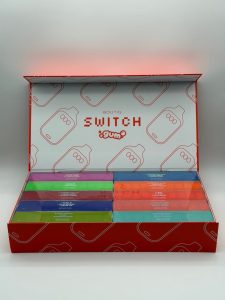 V5 BOUTIQ SWITCH GUM 2G DISPOSABLE – LIQUID LIVE DIAMONDS – TRIPLE TANK ALL IN ONE