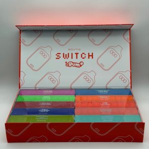 V5 BOUTIQ SWITCH GUM 2G DISPOSABLE – LIQUID LIVE DIAMONDS – TRIPLE TANK ALL IN ONE