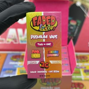 FADED FRUITS TWO IN ONE DISPOSABLE 2G